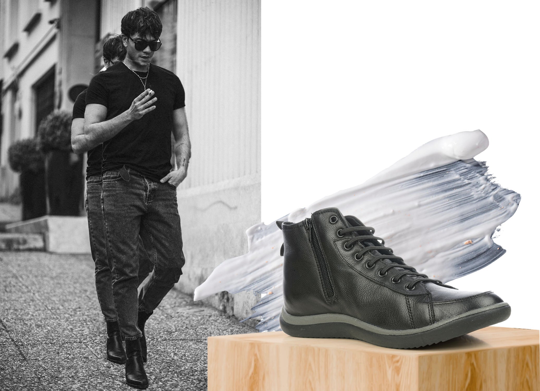 La atemporalidad de las botas negras para hombre